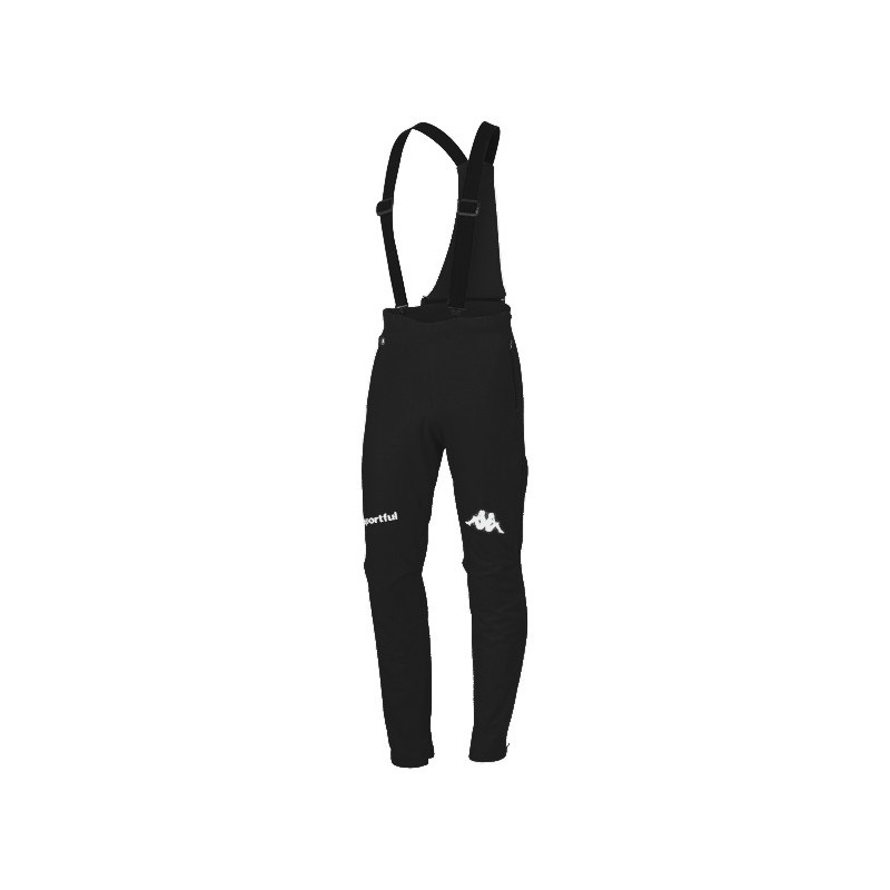 разминочные брюки Sportful Team Italia Kappa WS TRAINING PANT чёрные